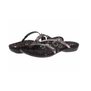 DR WEIL ORTHAHEEL INSPIRE CRISS CROSS SANDAL SLIDE